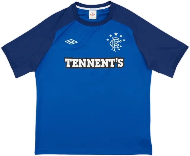 Umbro Rangers Mens SS Home Shirt 2010/11