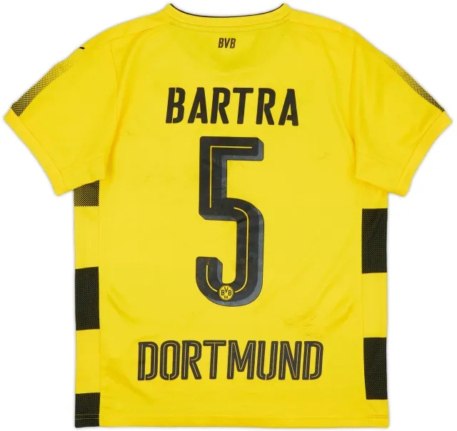 Puma Borussia Dortmund Boys SS Home Shirt 2017/18