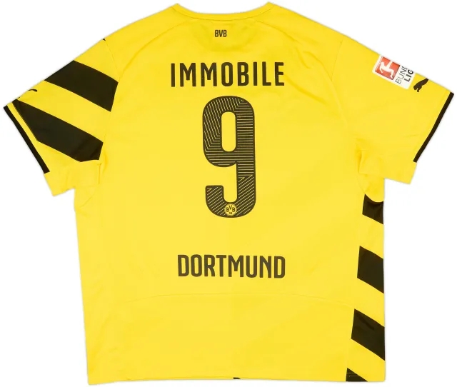 Puma Borussia Dortmund Mens SS Home Shirt 2014/15