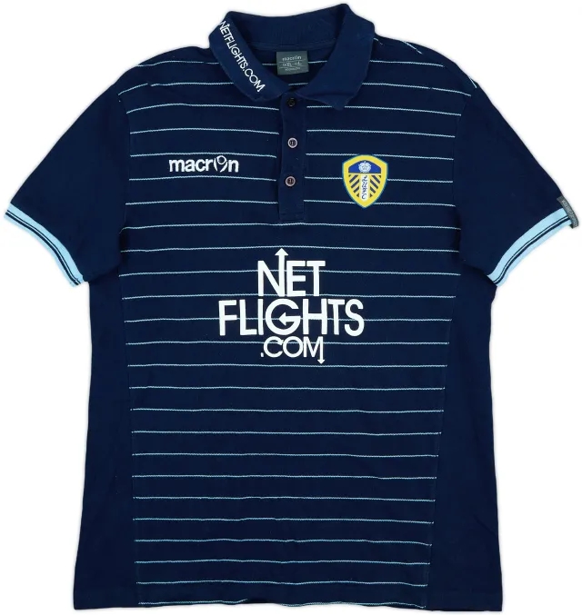 2009-10 Leeds United Macron Polo Shirt - 7/10 - (L)