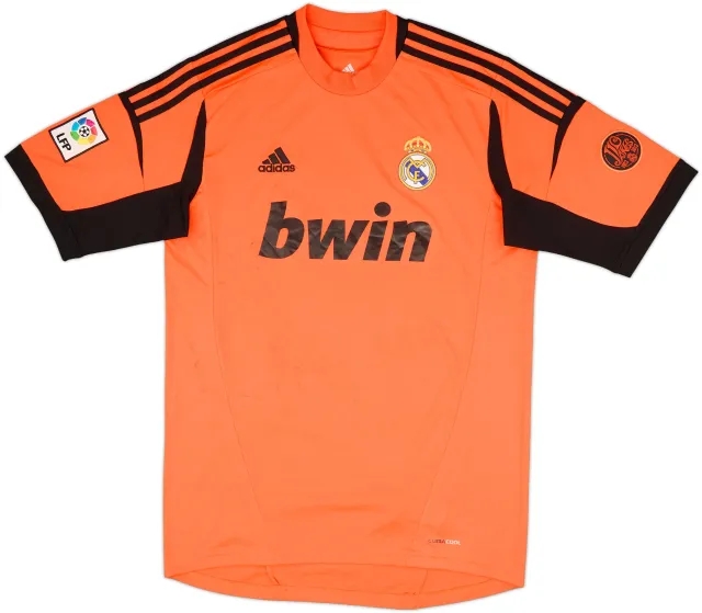 2012-13 Real Madrid GK S/S Shirt - 5/10 - (M)