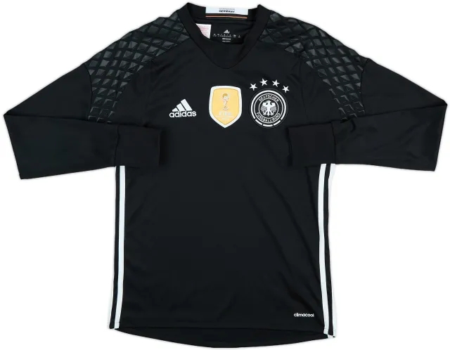 adidas Germany Boys LS Goalkeeper Home Shirt 2015