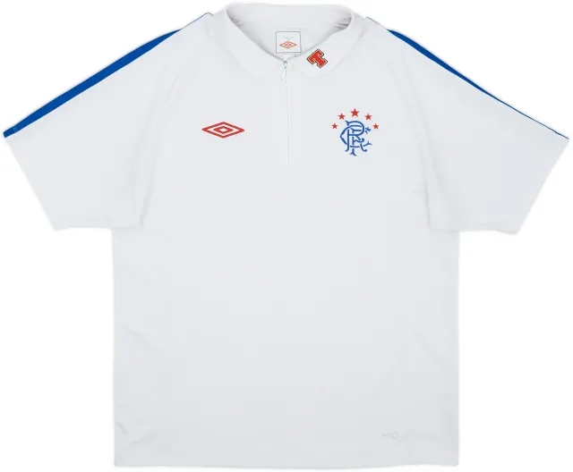 2010-11 Rangers Umbro 1/4 Zip Training Shirt - 9/10 - (L)