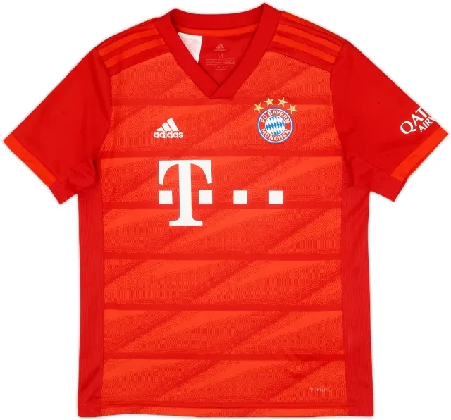 adidas Bayern Munich Boys SS Home Shirt 2019/20