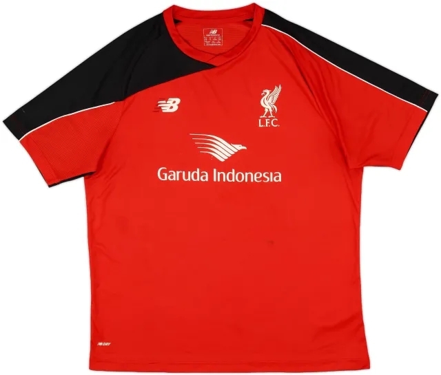 2015-16 Liverpool New Balance Training Shirt - 5/10 - (XL)