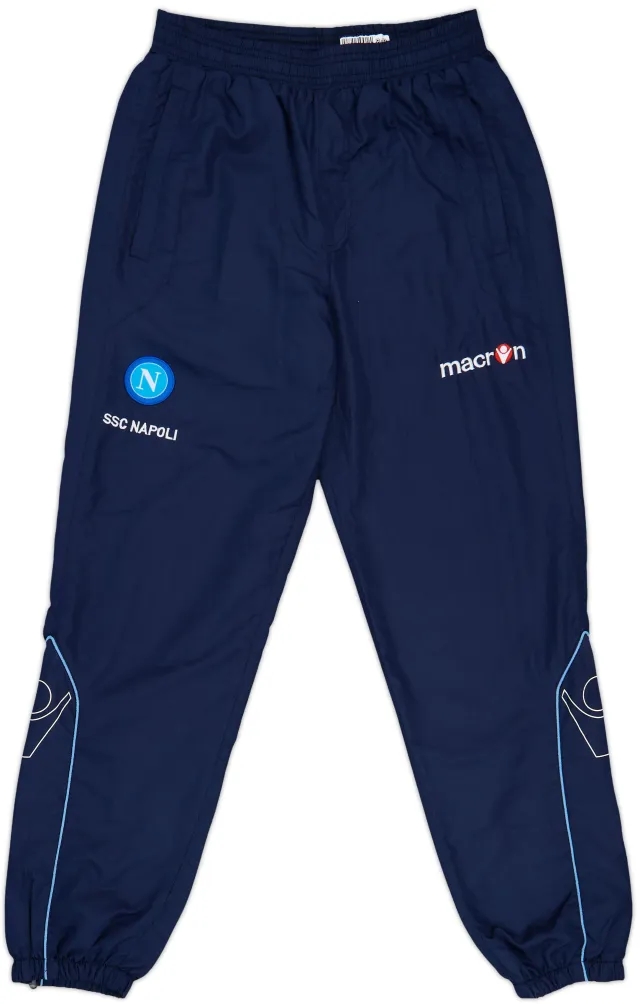2010-11 Napoli Macron Track Pants/Bottoms - 9/10 - (S)