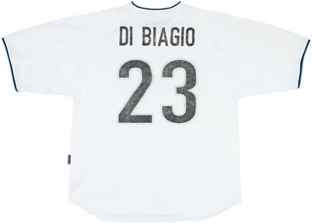 1999-00 Inter Milan Away Shirt Di Biagio #23 - 5/10 - (M)