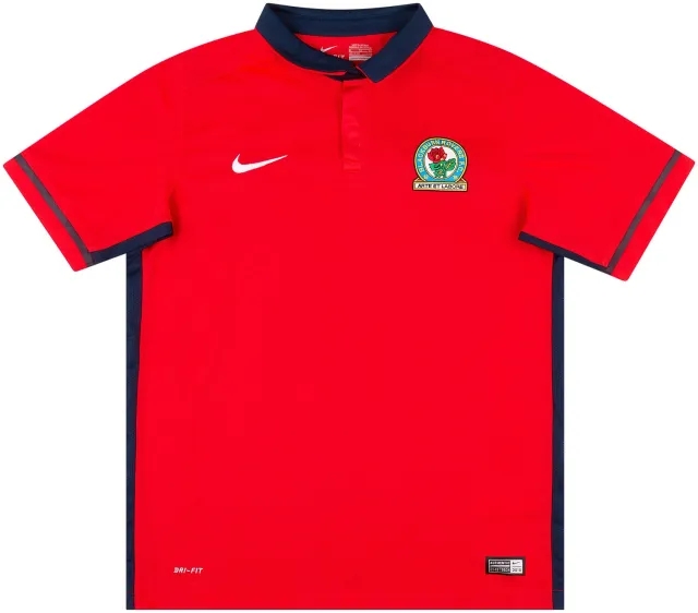 2015-16 Blackburn Nike Polo Shirt - 9/10 - (XL.Boys)