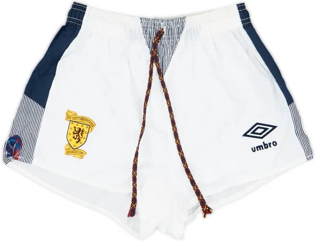 Umbro Scotland Mens Home Shorts 1988
