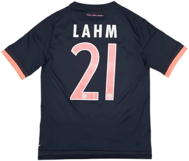 adidas Bayern Munich Boys SS Third Shirt 2015/16