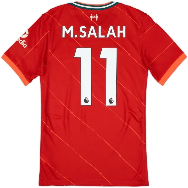2021-22 Liverpool Home Shirt M.Salah #11 - 7/10 - (XS)