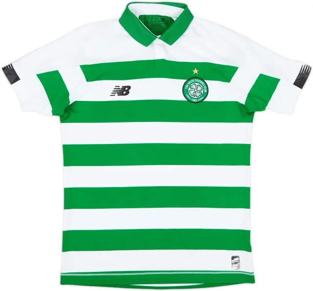 NewBalance Celtic Boys SS Home Shirt 2019/20