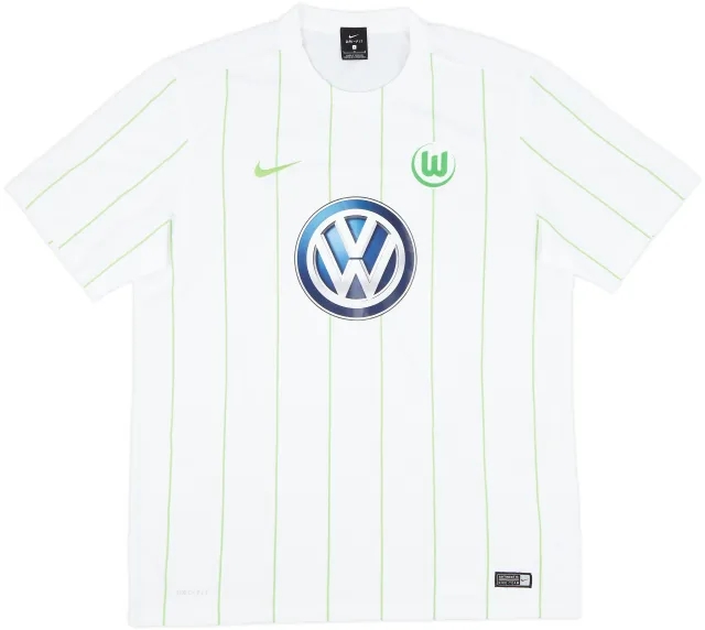 Nike Wolfsburg Mens SS Away Shirt 2016/17