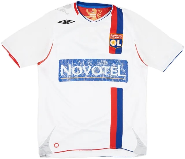 2006-07 Lyon Home Shirt - 4/10 - (S)