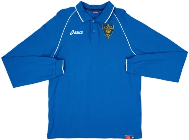 2009-10 Lecce Asics Polo L/S Shirt - 6/10 - (XL)