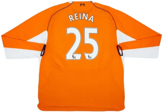 2012-13 Liverpool GK Shirt Reina #25 - 7/10 - (XL)