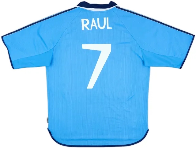 1999-00 Real Madrid Third Shirt Raul #7 - 5/10 - (L)