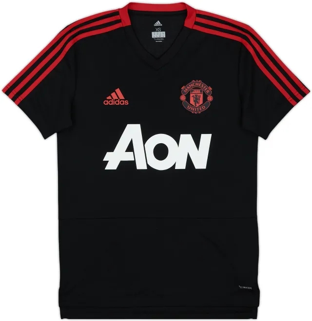 2018-19 Manchester United adidas Training Shirt - 9/10 - (XS)