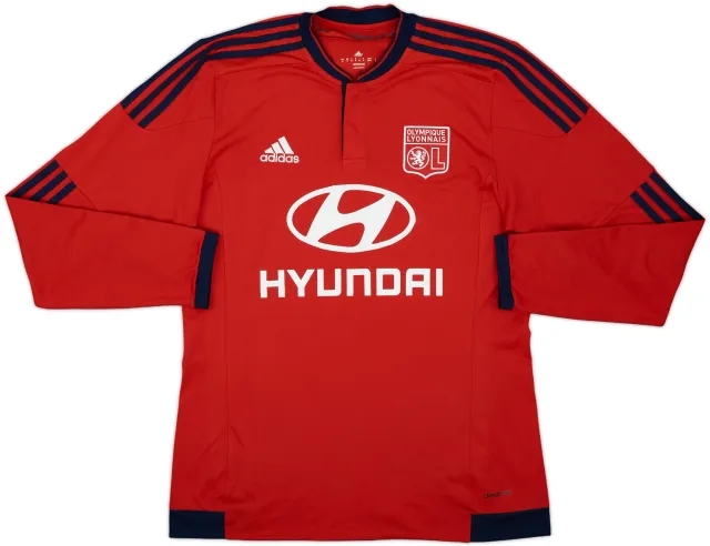 2015-16 Lyon Away L/S Shirt - 7/10 - (M)