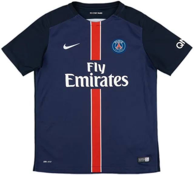 2015-16 Paris Saint-Germain Home Shirt - 6/10 - (XL.Boys)