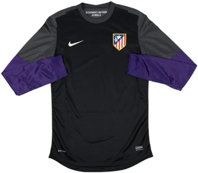 2012-13 Atletico Madrid Player Issue GK Shirt - 6/10 - (M)
