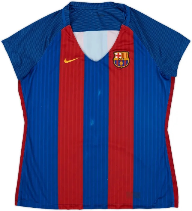 2016-17 Barcelona Home Shirt - 5/10 - (Women's XL)