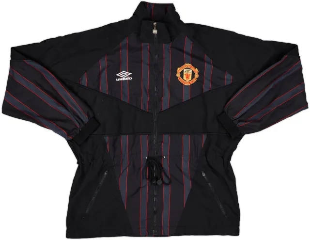 1994-95 Manchester United Umbro Track Jacket - 8/10 - (L)