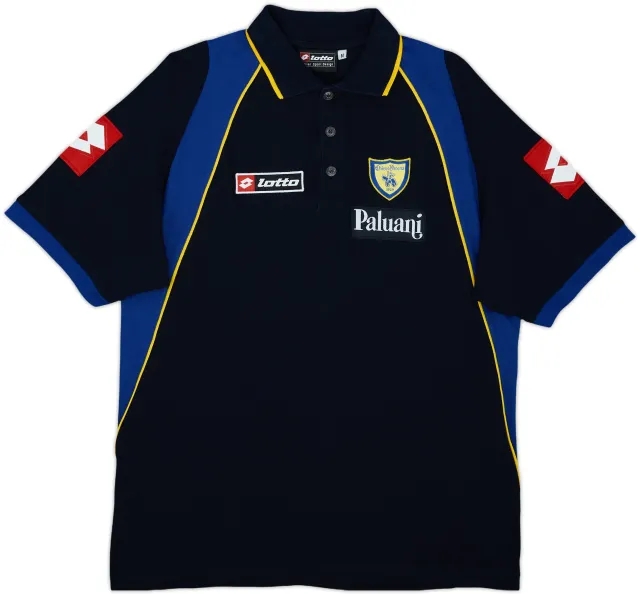 Lotto Chievo Mens SS Home Shirt 2003/04