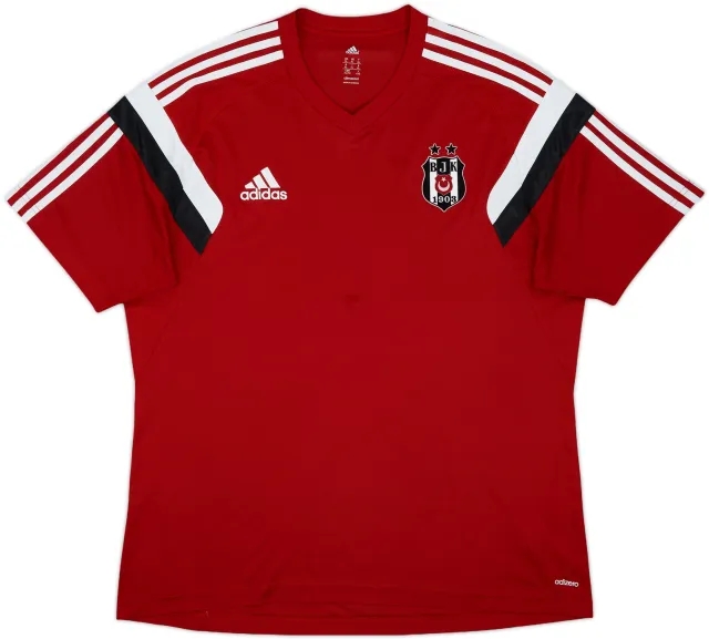 adidas Besiktas Mens SS Home Shirt 2013/14