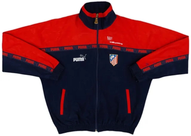 1996-98 Atletico Madrid Puma Track Jacket - 7/10 - (L)