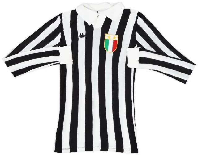 1984-85 Juventus Home L/S Shirt #5 - 8/10 - (S)