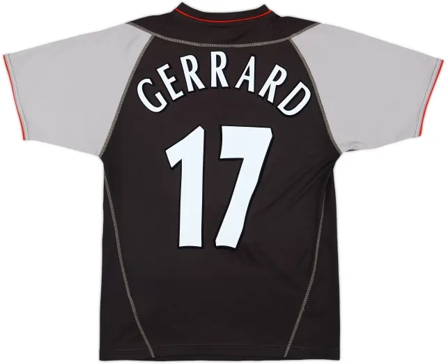 2002-04 Liverpool Away Shirt Gerrard #17 - 6/10 - (S)