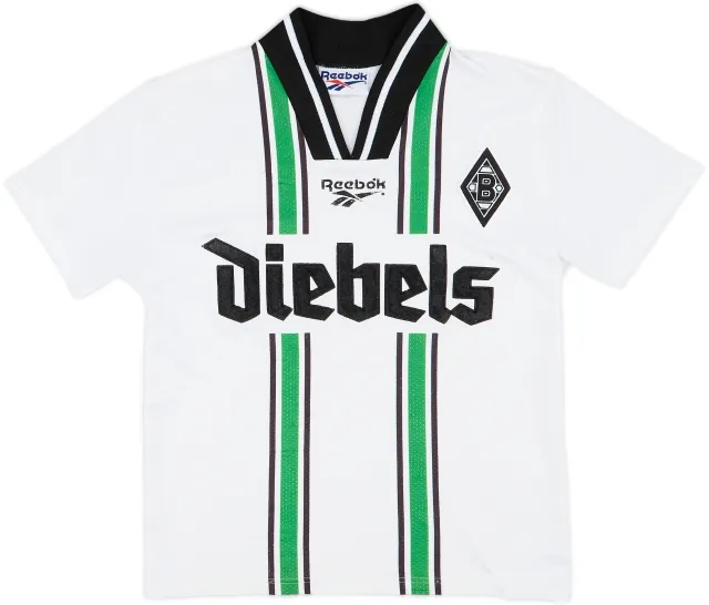 Reebok Borussia Monchengladbach Boys SS Home Shirt 1996/97