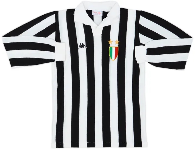 1982-83 Juventus Home L/S Shirt - 7/10 - (S)