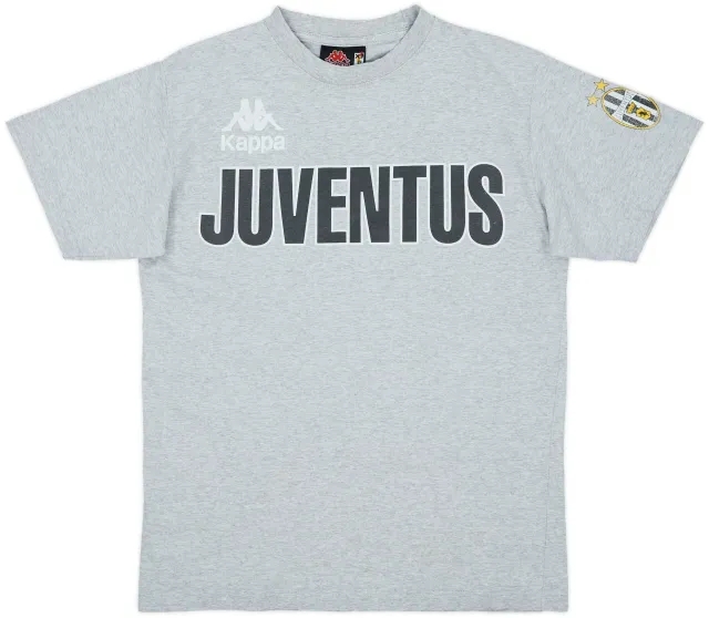 1998-99 Juventus Kappa Cotton Tee - 7/10 - (XL.Boys)