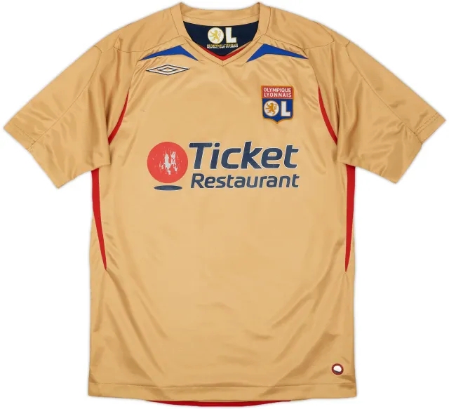 2007-08 Lyon Away Shirt - 5/10 - (XL.Boys)