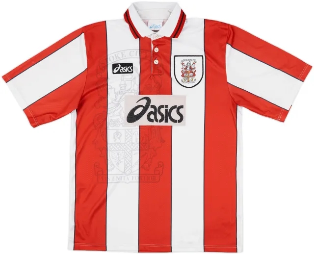 1996-97 Stoke City Home Shirt - 8/10 - (L)