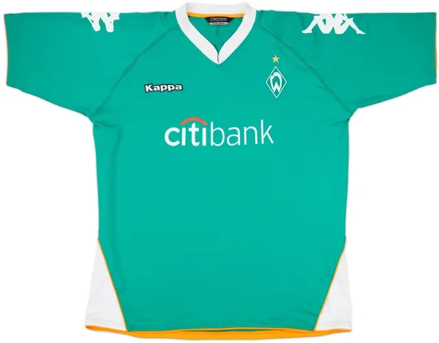 Kappa Werder Bremen Mens SS Home Shirt 2007/08