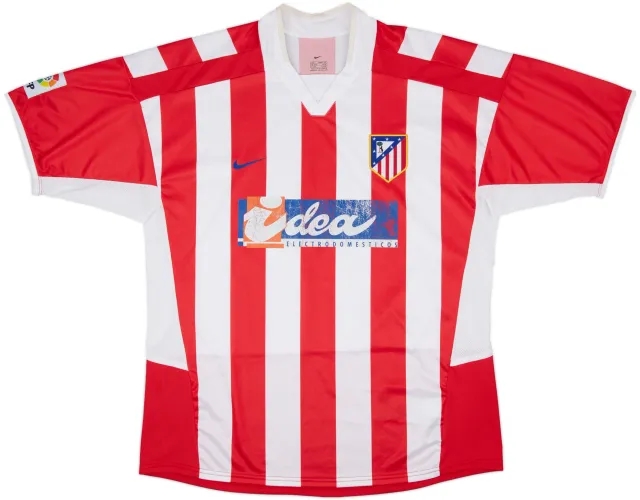 Nike Atlético Madrid Mens SS Home Shirt 2002/03