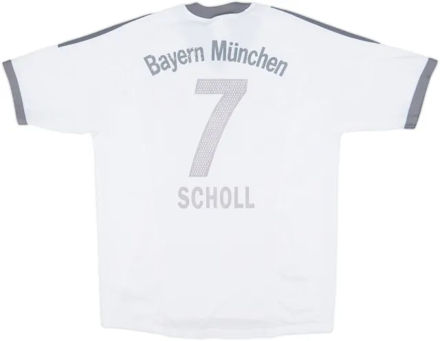 2002-03 Bayern Munich Away Shirt Scholl #7 - 5/10 - (M)
