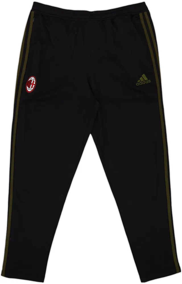 2016-17 AC Milan adidas Track Pants/Bottoms - 7/10 - (L)