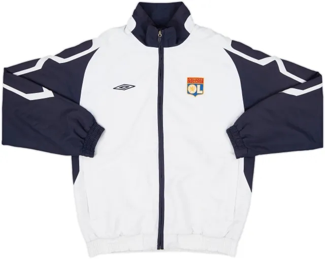 2007-08 Lyon Umbro Track Jacket - 7/10 - (L.Boys)