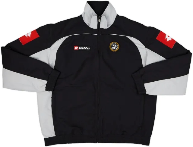 2008-09 Udinese Lotto Track Jacket - 9/10 - (L)