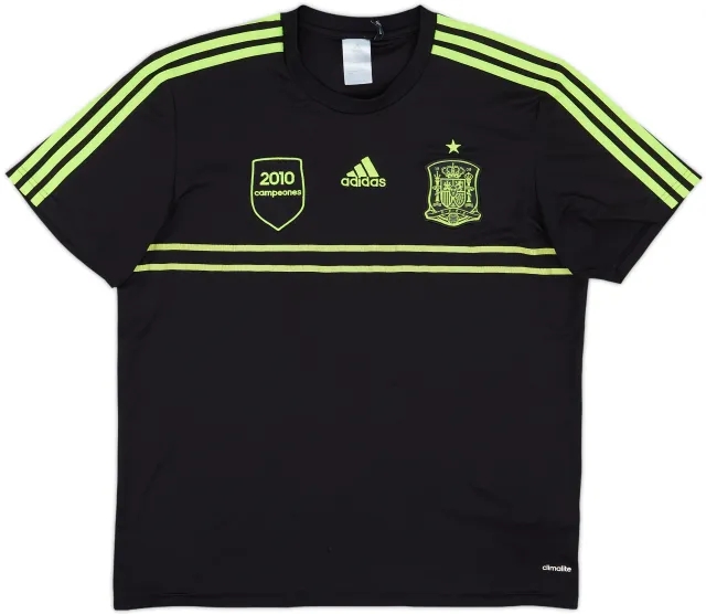 2013-14 Spain 2010 Campeones adidas Training Shirt - 6/10 - (L)