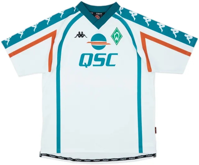 Kappa Werder Bremen Mens SS Away Shirt 2000/01
