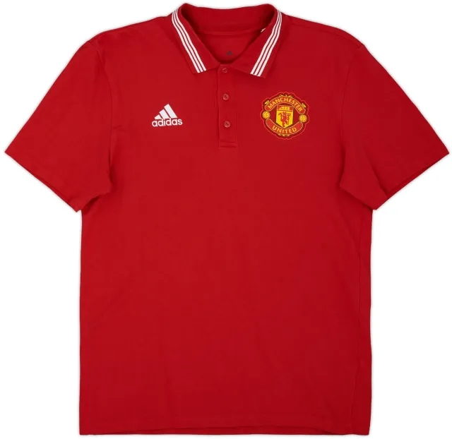 2022-23 Manchester United adidas Polo Shirt - 10/10 - (M)