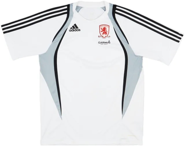 adidas Middlesbrough Mens SS Home Shirt 2009/10