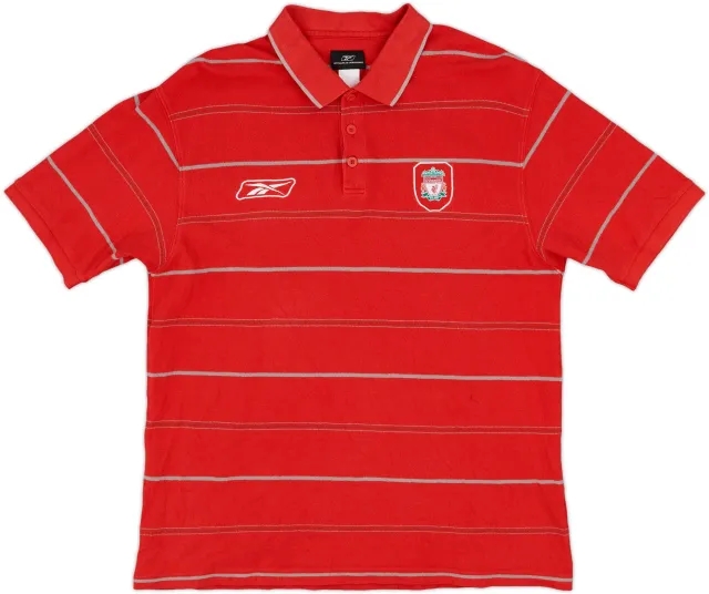 2003-04 Liverpool Reebok Training Shirt - 7/10 - (M)