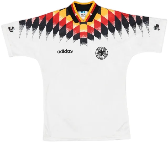 1994-96 Germany Signed Home Shirt - 8/10 - (S)