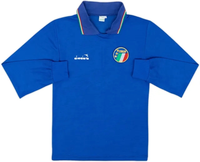 1986-90 Italy Home Shirt #11 - 6/10 - (L)